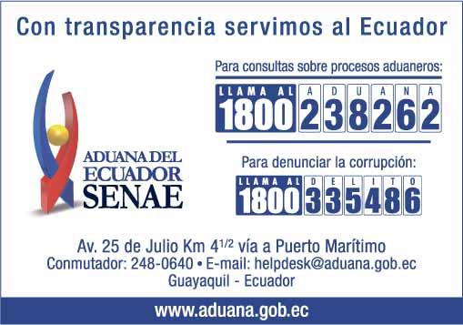 Aduanas Del Ecuador Guayaquil Telefonos