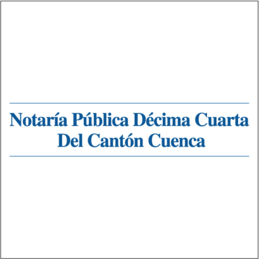 Notaría Décimo Cuarta del Cantón Cuenca-logo