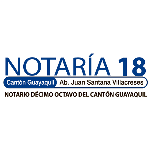Notaría Décima Octava (18) del Cantón Guayaquil-logo