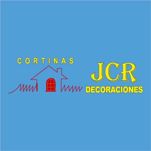 Logo de Cortinas+JCR+Decoraciones